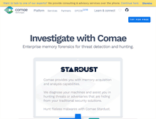 Tablet Screenshot of comae.com